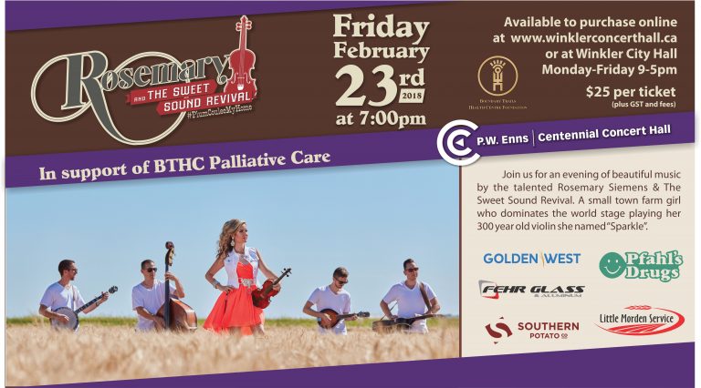 Concert in Support of Palliative Care