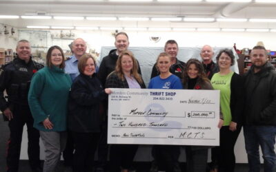 Morden Thrift Store gives $40,000 for new diagnostics equipment