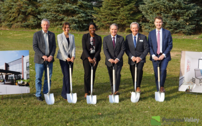 Groundbreaking day for the region at Boundary Trails Health Centre